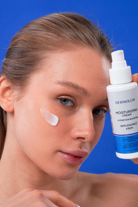 Dermolem Nemlendirici Krem | Ceramide & Hyaluronik Asit İçeren Yoğun Nem Bakım Kremi 100 ml
